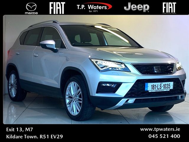 Image for 2018 SEAT Ateca 1.6 TDI - XCELLENCE - BLACK LEATHER INTERIOR - FINANCE ARRANGED