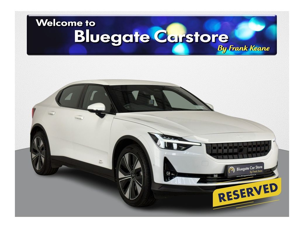 Image for 2023 Polestar 2 SRSM 231HP 69KWH 5DR**HEATED FRONT SEATS**TOUCH SCREEN INFOTAINMENT**APPLE CARPLAY**REVERSE CAMERA**KEYLESS START**BLACK CLOTH INTERIOR**MULTIFUNCTIONAL STEERING WHEEL**FINANCE ARRANGED**
