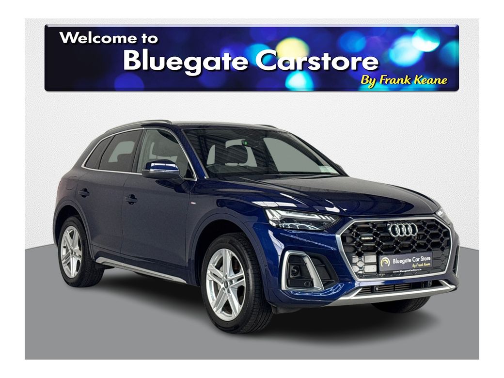 Image for 2024 Audi Q5 S LINE 50 TFSI E QUATTRO**FRONT HEATED SEATS**HALF LEATHER INTERIOR**DUAL CLIMATE CONTROL**TOUCH SCREEN INFOTAINMENT**REVERSE CAMERA**APPLE CARPLAY**MULTIFUNCTIONAL STEERINNG WHEEL**FINANCE ARRANGED**