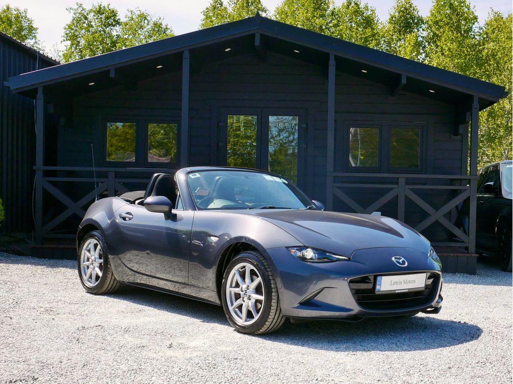 Image for 2016 Mazda MX-5 1.5L PETROL 130BHP, 16" ALLOYS, LED HEADLIGHTS, KEYLESS START, 6 SPEED MANUAL, AIR CONDITIONING