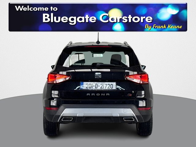 Image for 2020 SEAT Arona 1, 0TSI DSG AUTO FR**HALF LEATHER SEATS/HALF ALCANTARA**MULTIFUNCTIONAL STEERING WHEEL**DIGITAL DASH**TOUCH SCREEN MEDIA DISPLAY**APPLE CARPLAY/ANDROID AUTO**REVERSE CAMERA**PARKING SENSORS**