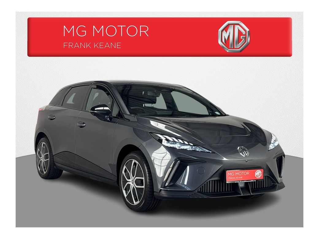Image for 2024 MG 4 EV LR - EXCLUSIVE- 64KWH **FULL BLACK HALF LEATHER INTERIOR**APPLE CARPLAY**ANDROID AUTO**TOUCHSCREEN INFOTAINMENT SYSTEM**FULL DIGITAL DASH**ELECTRIC HANDBRAKE**BLIND SPOT DETECTION**DRIVE MODES**