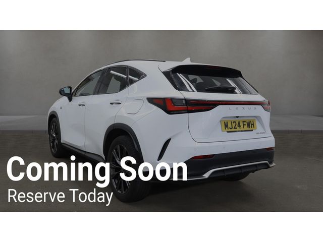Image for 2024 Lexus NX 450H+ 2.5 F-SPORT (PREMIUM PLUS PACK) PHEV 4WD AUTOMATIC **HUGE SPEC / ACTIVE RADAR CRUISE CONTROL / ELECTRIC SUNROOF / HEATED & COOLING FRONT SEATS / TWO TONE LEATHER / 360 DEGREE PARKING CAMERA**