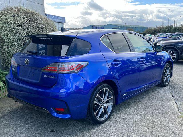 Image for 2016 Lexus CT 200h F-SPORT AUTOMATIC HYBRID 1.8 PETROL //LOW MILES//HIGH SPEC//SUNROOF//FULL ELECTRIC LEATHER SEATS//HEATED SEATS AND STEERING WHEEL//REVERSE CAMERA//KEYLESS ENTRY//