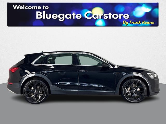 Image for 2022 Audi e-tron TECHNIK 55 QUATTRO**22" UPGRADED ALLOYS DUE SOON**DIGITAL DASH**TOUCHSCREEN MEDIA**REVERSE CAMERA**KEYLESS START**BLACK LEATHER INTERIOR**HEATED SEATS**ELECTRIC MEMORY SEATS**APPLE CARPLAY**SAT NAV**