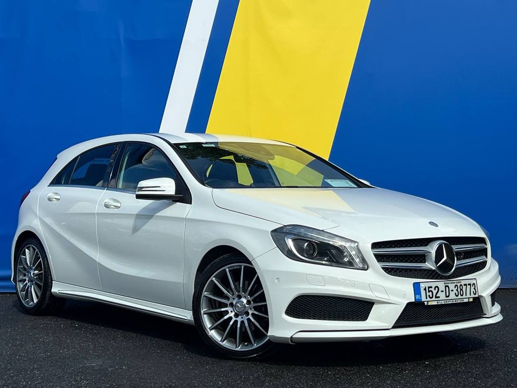 Image for 2015 Mercedes-Benz A Class A180 AMG-LINE 1.6 AUTO // LEATHER/ALCANTARA AMG-LINE INTERIOR // PARKING SENSORS // 18" DIAMOND CUT AMG-LINE ALLOYS 
