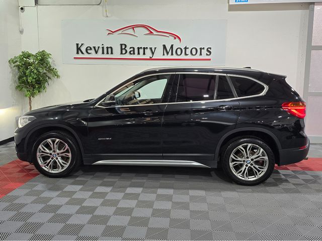 Image for 2017 BMW X1 18D S-DRIVE X-LINE 6 SPEED MANUAL **HIGH SPEC / 18" ALLOY WHEELS / BLUETOOTH INTEGRATION / CRUISE CONTROL / ELECTRIC BOOTLID / FULL BLACK LEATHER / HEATED FRONT SEATS / SAT NAV / REAR PARKING ASSIST**