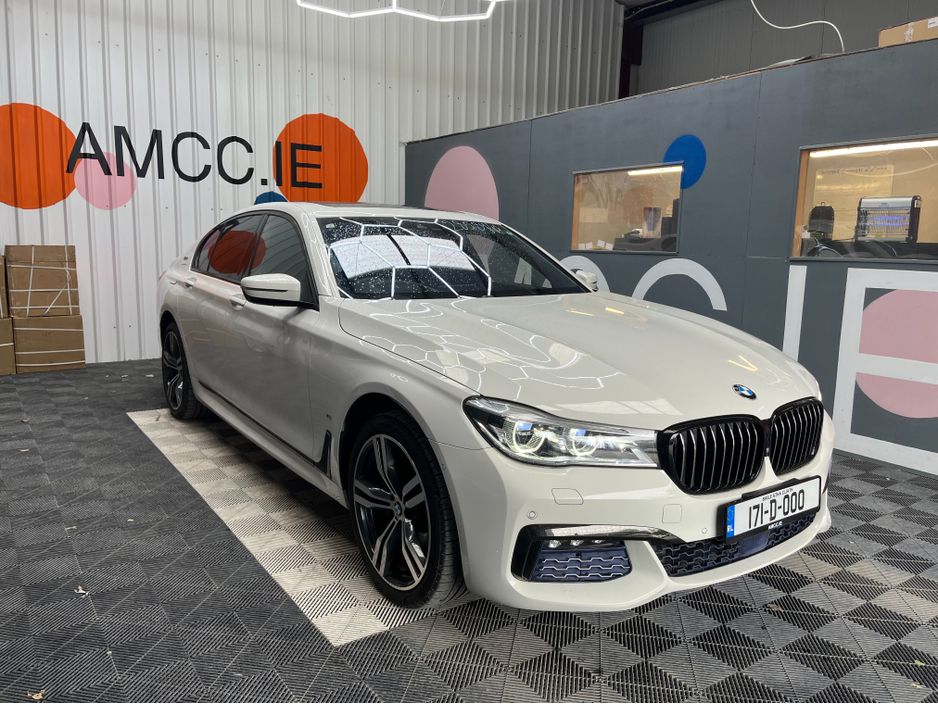 Image for 2017 BMW 7 Series €25950 2017 BMW 740E iPERFORMANCE M-SPORT 2.0 AUTOMATIC / CRUISE CONTROL / 360° CAMERA / ELECTRIC MEMORY HEATED & MASSAGING SEATS / AMBIENT LIGHTS / PANORAMIC SUNROOF AND MORE