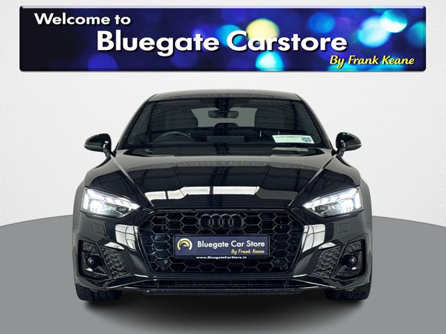 Image for 2024 Audi A5 SPORTBACK 40 TDI S LINE**FULL BLACK LEATHER INTERIOR**FRONT HEATED SEATS**TOUCH SCREEN INFOTAINMENT**REVERSE CAMERA**PARKING SENSORS**APPLE CARPLAY**DIGITAL DASH**DRIVE MODES**FINANCE AVAILABLE**