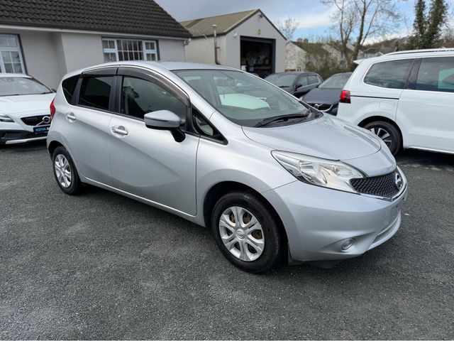 Image for 2015 Nissan Note 1.2 X PETROL CVT AUTOMATIC // BRILLIANT SILVER METALLIC // LANE ASSIST // PRIVACY PACK // TWO TONE INTERIOR // REVERSING CAMERA // AA DEALER APPROVED 2026 