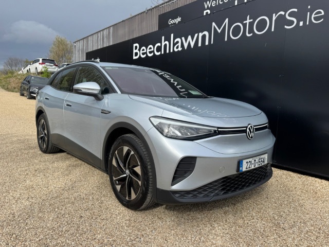 Image for 2022 Volkswagen ID.4 77KWH 204 BHP PRO // STUNNING CONDITION // ONE OWNER // FULL SERVICE HISTORY // 02/28 NCT AND €120 ROAD TAX // HEATED SEATS, HEATED MIRRORS AND CRUISE CONTROL // 