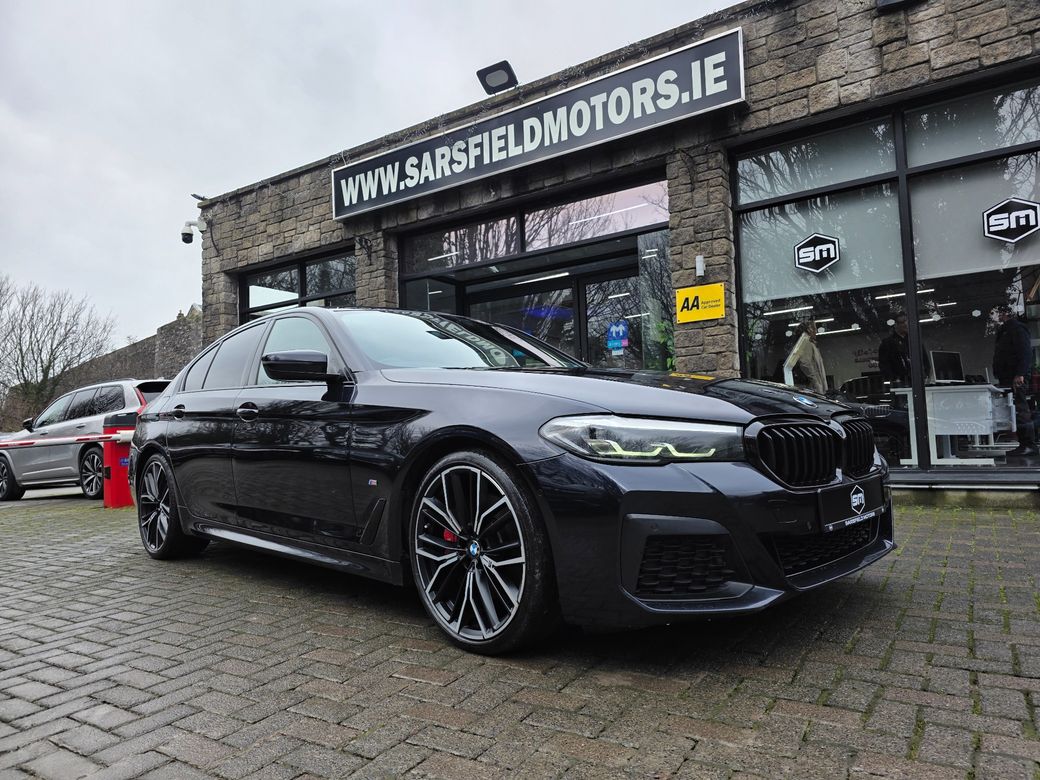 Image for 2021 BMW 5 Series 520D M-SPORT PRO AUTO. FSH. FINANCE ARRANGED. SIMI. AA APPROVED.