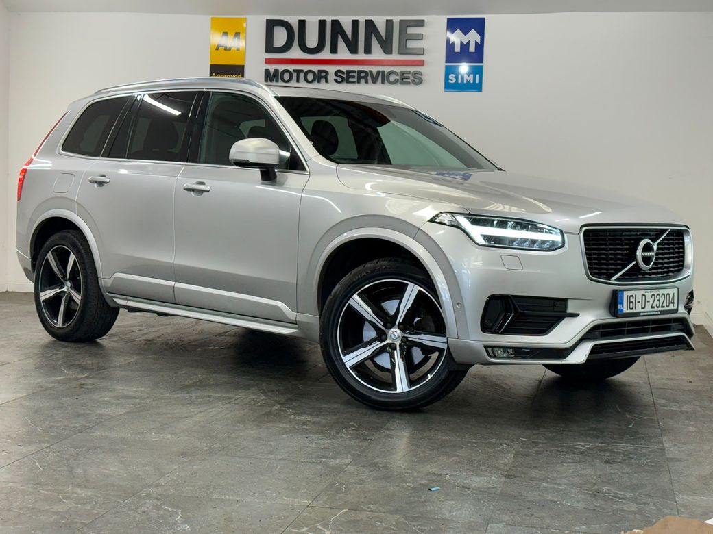 Image for 2016 Volvo XC90 **R-DESIGN**PAN ROOF**FULL LEATHER**DRIVE AND PASSENGER FRONT ELECTRIC MEMORY SEAT**20"DIAMOND CUT ALLOY WHEELS**HEATED SEATS**FULL LED HEADLAMPS**SAT NAV**BLUETOOTH PHONE AND STREAMING**ELECTRIC BOOT