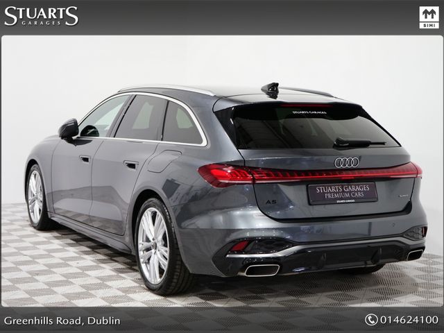 Image for 2026 Audi A5 A5 S/LINE QUATTRO AVANT TFSIe PHEV. DAYTONA GREY METALLIC, BLACK LEATHER INTERIOR. 25.9kw BATTERY GIVING 110KM OF EV RANGE 