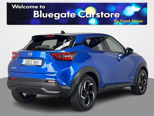 Image for 2023 Nissan Juke 1.6 HYB SV PREMIUM**MULTIFUNCTIONAL STEERING WHEEL**TOUCH SCREEN MEDIA DISPLAY**REVERSE CAMERA**PARKING SENSORS**BLACK CLOTH INTERIOR**BLUETOOTH**KEYLESS START**DRIVE MLODES**FIINANCE ARRANGED**