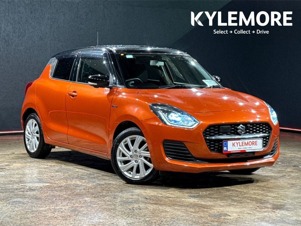 Image for 2021 Suzuki Swift HYBRID 1.2L AUTOMATIC - MG EDITION - ORANGE/BLACK TWO TONE - FACTORY ALLOYS - CRUISE CONTROL