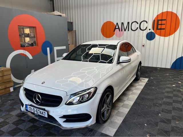 Image for 2017 Mercedes-Benz C Class €21950 2017 MERCEDES-BENZ C220D AVANTGARDE AMG LINE 2.2 AUTOMATIC / CRUISE CONTROL / REVERSE CAMERA / ELECTRIC MEMORY & HEATED SEATS / PADDLE SHIFTFERS AND MORE