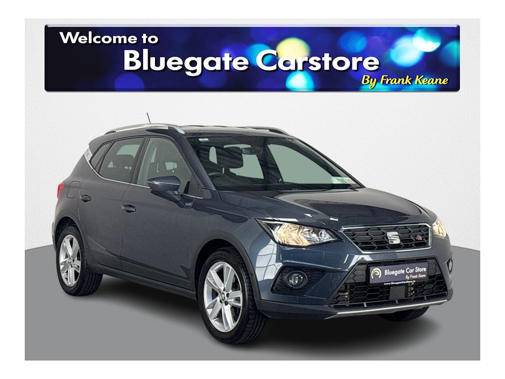Image for 2021 SEAT Arona 1.0 TSI 110HP DSG FR**MULTIFUNCTIONAL STEERING WHEEL**HALF LEATHER HALF ALCANTARA INTERIOR**REVERSE CAMERA**APPLE CARPLAY**TOUCH SCREEN MEDIA DISPLAY**FINANCE ARRANGED**