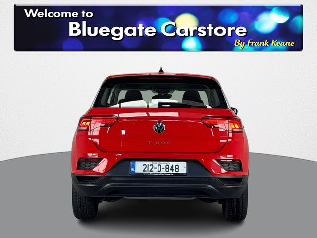 Image for 2021 Volkswagen T-Roc 1.0 TSI MANUAL **FULL BLACK CLOTH INTERIOR**BLUETOOTH AUDIO**ELECTRIC HANDBRAKE**DUAL CLIMATE CONTROL**USB CHARGING PORTS**SEMI DIGITAL DASH**TOUCHSCREEN INFOTAINMENT SCREEN**WING MIRROR INDICATORS**