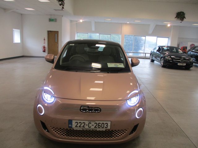 Image for 2022 Fiat 500 LA Prima BOCELLI Electric 42KWH 3DR AUTO-LEATHER-PANORAMIC ROOF-ONE OWNER