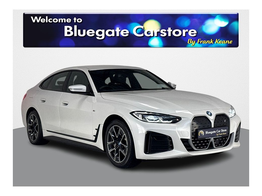 Image for 2022 BMW i4 EDRIVE40 M SPORT**FRONT HEATED SEATS**18 INCH ALLOYS**HALF LEATHER INTERIOR**TOUCH SCREEN INFOTAINMENT**REVERSE CAMERA**PARKING SENSORS**APPLE CARPLAY**ELECTRIC TAILGATE**KEYLESS START**