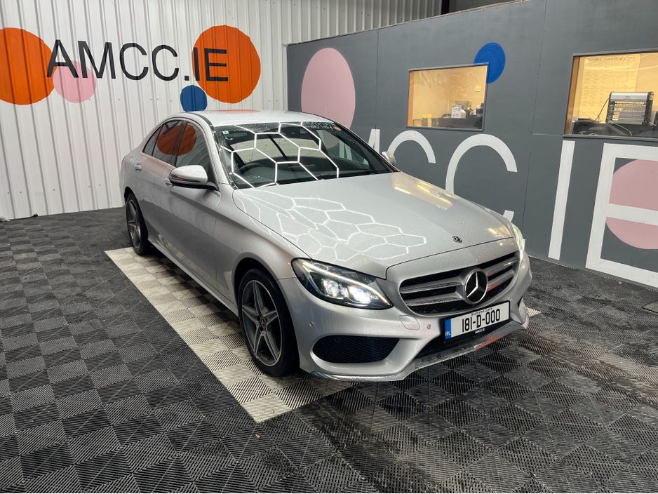 Image for 2018 Mercedes-Benz C Class €23950! 2018 C CLASS C220D AMG LINE AUTOMATIC / ONLY 62K KM / BLACK LEATHER INTERIOR