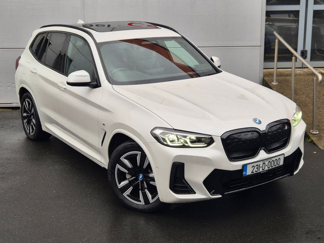Image for 2023 BMW iX3 M Sport, 80kwh, Panoramic Roof, 19” Alloys, Privacy, Black Leather, Camera - First Registered in July 2023 - Trade in Price €38, 999