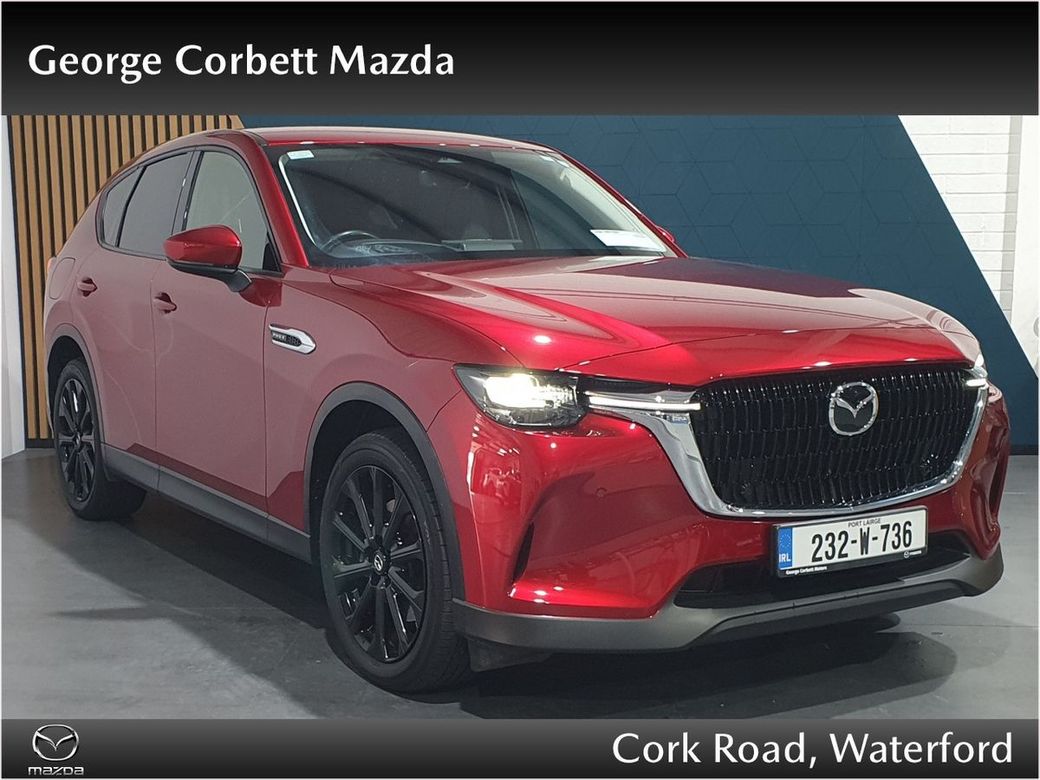 Image for 2023 Mazda CX-60 2.5L PHEV 327BHP Exclusive-Line COM-P - Small Mileage (From €118 per week)