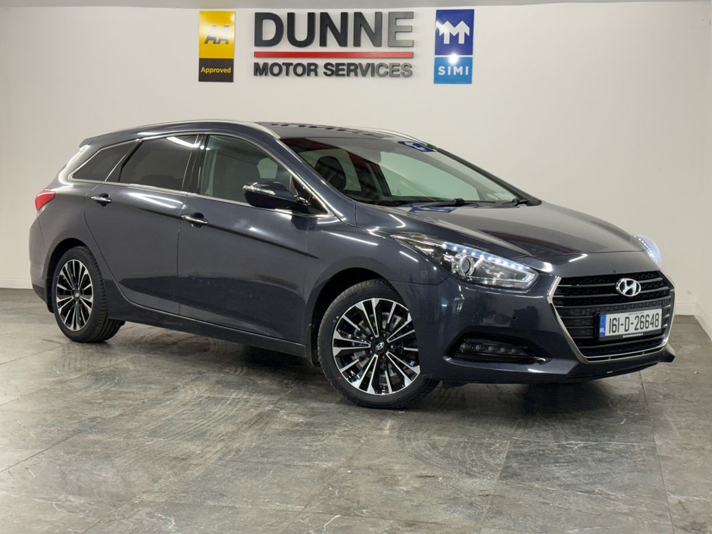 Image for 2016 Hyundai i40 **TOURER COMFORT PLUS **5DR ** 2 KEYS **EXECUTIVE **17'' DIAMOND CUT WHEELS **FRONT AND REAR PARKING SENSORS **MULTI FUNCTION STEERING WHEEL **AUTO HEADLIGHTS **MULTIPLE DRIVE MODES **DIGITAL RADIO **