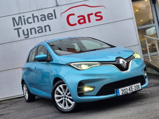 Image for 2020 Renault Zoe Iconic R110 Z. E. 50 Rapid Charge, 16" Aloys, Sat Nav, Cruise, Climate, Parking Sensors - First Registered in November 2020 - Trade in Price €11, 888.
