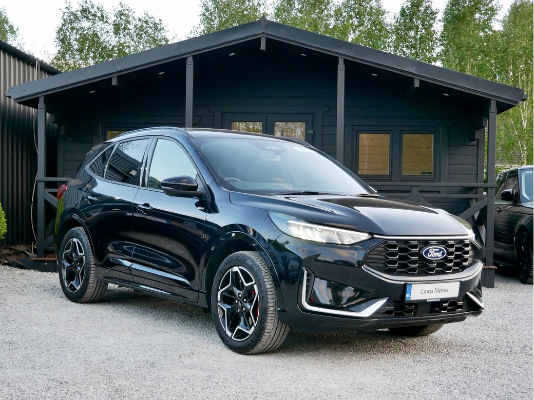 Image for 2025 Ford Kuga 2.5 ST-LINE X EDITION 225BHP, PANORAMIC SUNROOF, REAR VIEW CAMERA, BLACK LEATHER, HEATED STEERING WHEEL, KEYLESS ENTRY, WIRELESS CHARGING