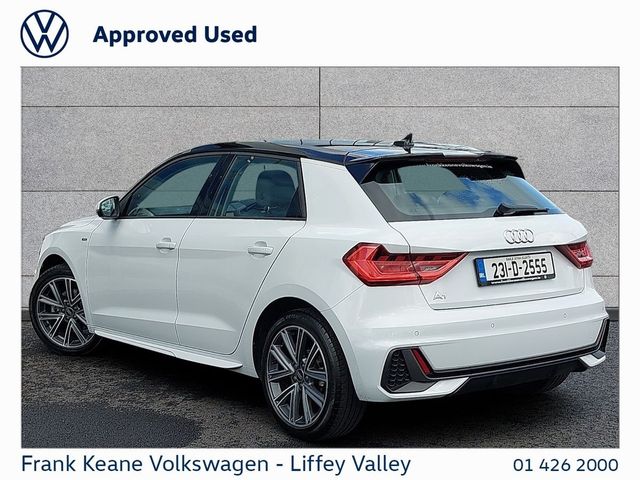 Image for 2023 Audi A1 S-LINE 30 TFSI 110HP *BLACK ROOF* *17" DIAMOND CUT ALLOYS* *HEATED SEATS* *SENSORS FRONT & REAR* *PCP AVAILABLE*