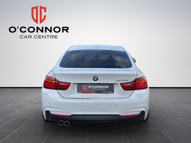 Image for 2015 BMW 4 Series White paint, M Sport attitude and diesel efficiency — this 420d knows how to look good without trying too hard.