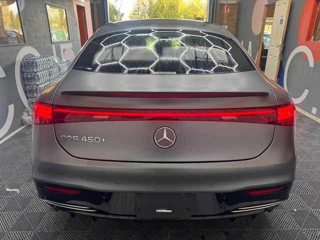Image for 2022 Mercedes-Benz EQS 2022 MERCEDES-BENZ EQS 450+ AUTOMATIC/ CRUISE CONTROL / PARKING CAMERA / ELECTRIC MEMORY & HEATED SEATS / PADDLE SHIFTERS / PANORAMIC SUNROOF / AMBIENT LIGHTS / APPLE CARPLAY AND MORE