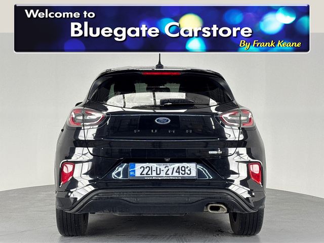 Image for 2022 Ford Puma ST-LINE 5DR 1.0T 125 MHEV**MULTIFUNCTIONAL STEERING WHEEL**DIGITAL DASH**REVERSE CAMERA**TOUCH SCREEN MEDIA DISPLAY**REVERSE CAMERA**BLACK CLOTH INTERIOR**BLUETOOTH**NAVIGATION**FINANCE AVAILABLE**