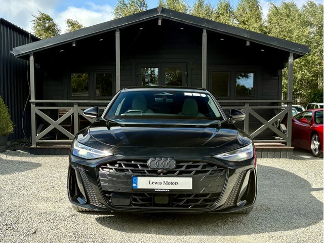 Image for 2026 Audi A6 E-HYBRID QUATTRO EDITION 1, HIGH SPEC, NEW SHAPE, 299BHP, BANG & OLUFSEN, PASSENGER DISPLAY, ADAPTIVE CRUISE CONTROL, HUD, MIDNIGHT GREEN, MATRIX LIGHTS, EXTERIOR BLACK PACK