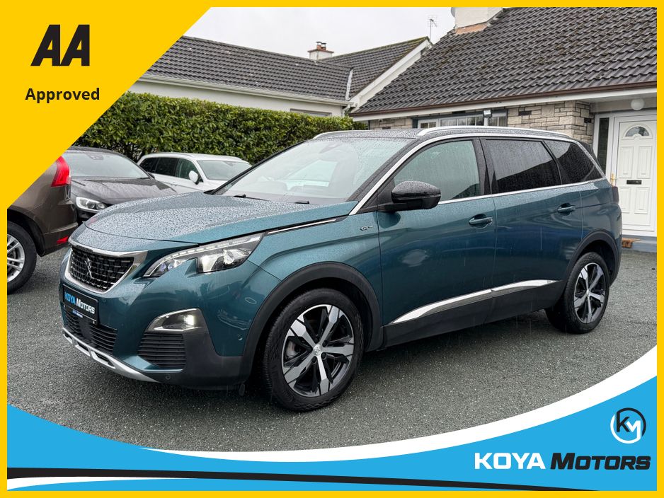 Image for 2020 Peugeot 5008 7SEATER=2.0 HDI GT-LINE EDITION 150BHP DIESEL AUTOMATIC // VIRTUAL DASH // ELECTRIC HEATED SEATS // IMMACULATE CAR THROUGHOUT // AA APROVED DEALER 2026