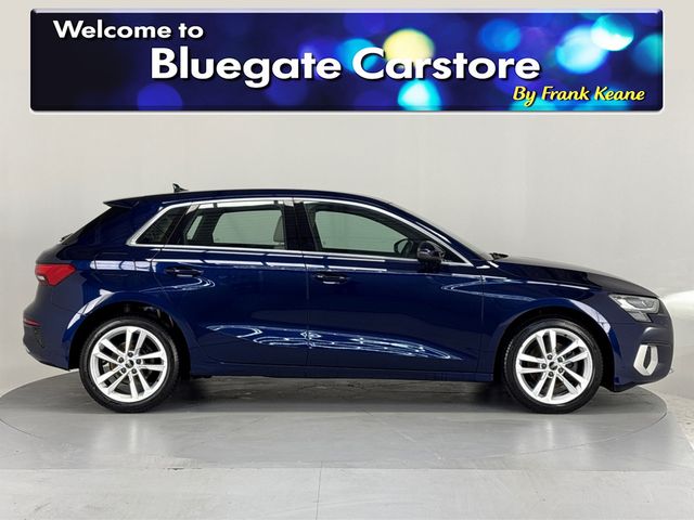 Image for 2023 Audi A3 SPORTBACK 30 TFSI 110HP**DIGITAL DASH**FULL LEATHER INTERIOR**PARKING SENSORS**APPLE CARPLAY**CRUISE CONTROL**AUTO LIGHTS**KEYLESS START**DUAL CLIMATE CONTROL**FINANCE AVAILABLE**