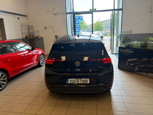 Image for 2022 Volkswagen ID.3 PRO 150 KW Life DX 58kwh204HP ELECTRIC. 2Keys, 1/2 Leather, Full Electrics, Sat Nav, Dual Climate Control, Mirror Link, Heated Seats, Cruise Control, Revers Cam, Parking Sensors, Handsfree, & more.