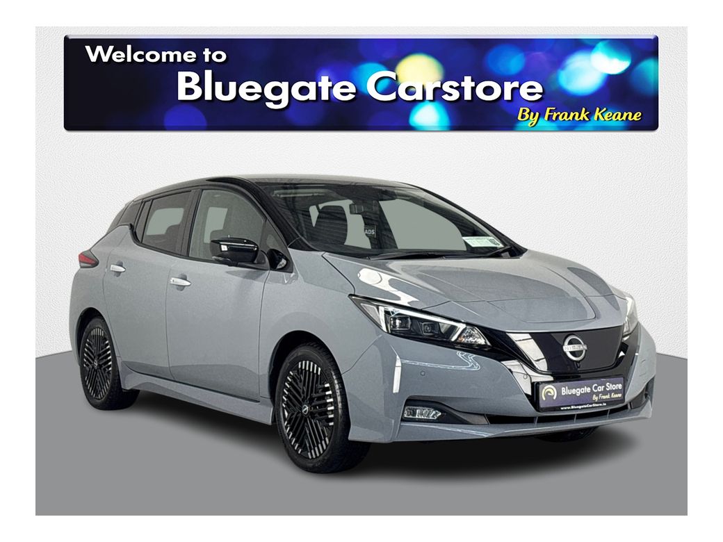 Image for 2023 Nissan Leaf HEATED LEATHER SEATS**HEATED MULTIFUNCTIONAL STEERING WHEEL**BOSE SOUNDSYSTEM**REVERSE CAMERA**PARKING SENSORS**TOUCHSCREEN MEDIA**PHONE CONNECTIVITY**STEERING ASSIST**SEMI DIGITAL DASH**ISOFIX