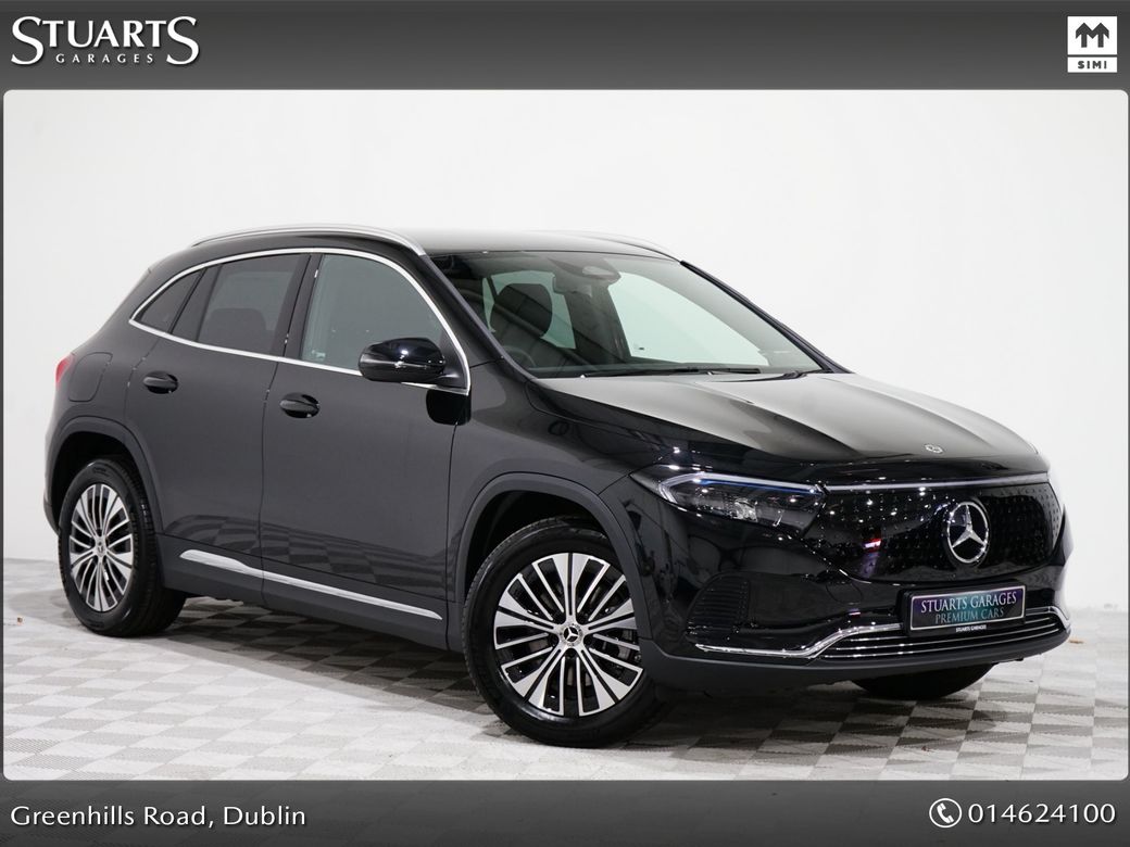 Image for 2025 Mercedes-Benz EQA EQA 250+ SPORT EXECUTIVE *ONLY 300KM* FINISHED IN OBSIDIAN BLACK METALLIC BLACK WITH BLACK ARTICO LEATHER INTERIOR, MBUX INFOTAINMENT, 