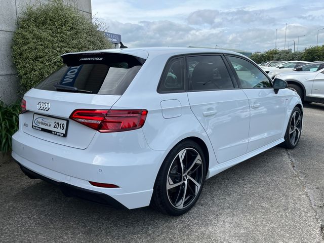 Image for 2019 Audi A3 HATCHBACK S-LINE BLACK EDITION AUTOMATIC 1.4 PETROL //HIGH SPEC//HALF LEATHER HEATED SEATS//REVERSE CAMERA//KEYLESS ENTRY//ADAPTIVE CRUISE CONTROL//