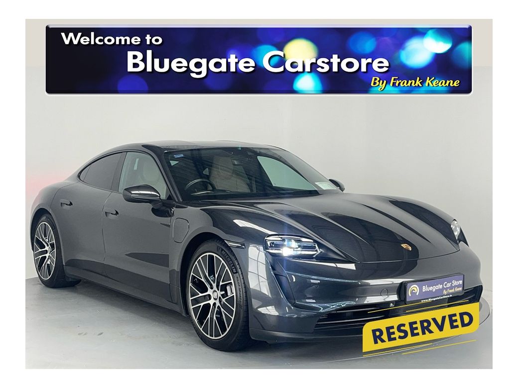 Image for 2021 Porsche Taycan **20 INCH ALLOYS**NEW NCT**FULL LEATHER INTERIOR**FRONT HEATED ELECTRIC SEATS**TOUCH SCREEN INFOTAINMENT**APPLE CARPLAY**SATNAV**REVERSE CAMERA**ELECTRIC TAILGATE**DRIVE MODES**FINANCE AVAILABLE**