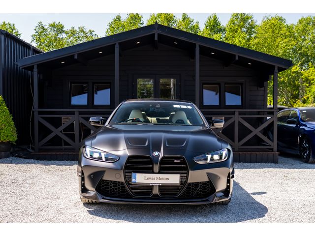 Image for 2026 BMW M4 COMPETITION M XDRIVE, 530BHP, FROZEN BLACK, SILVERSTONE INTERIOR, CARBON FIBRE BODYKIT, HARMAN KARDON, 