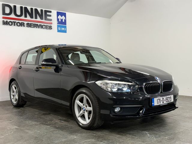 Image for 2017 BMW 1 Series **116D SE**AUTOMATIC**FULL CREAM LEATHER**TINY MILEAGE**SAT NAV**16"ALLOY WHEELS**DIGITAL CLIMATE CONTROL**AIR CONDITION**BLUETOOTH PHONE AND STREAMING**2 KEYS**MULTIFUNCTION STEERING WHEEL**