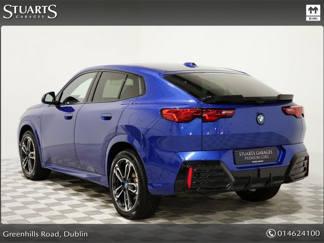 Image for 2024 BMW iX2 IX2 M-SPORT eDRIVE20 M-SPORT PRO: PORTIMAO WITH LEATHER AND ALCANTARA INTERIOR, COMFORT ACCESS, HEATED SEATS, FOLDING MIRRORS, PARKING ASSISTANT