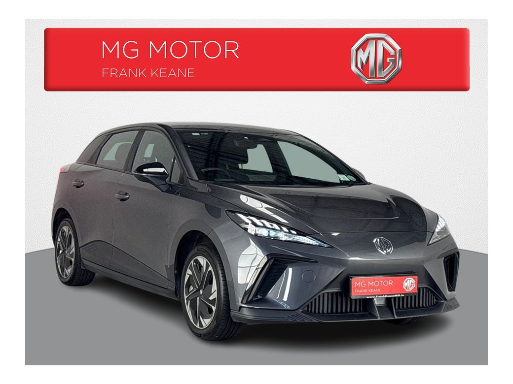 Image for 2023 MG 4 ELECTRIC LR - EXCITE 64KWH**5DR AUTO **FULL BLACK CLOTH INTERIOR**KEYLESS IGNITION**ANDROID AUTO**APPLE CARPLAY**TOUCHSCREEN INFOTAINMENT**DIGITAL DASHBOARD**REVERSE SENSORS**ELECTRONIC HANDBRAKE**