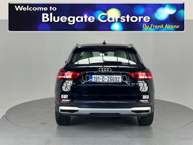 Image for 2019 Audi Q3 35TFSI 150 SE 4DR**CREAM LEATHER INTERIOR**FRONT HEATED SEATS**DIGITAL DASH DISPLAY**MULTIFUNCTIONAL STEERING WHEEL**DRIVE SELECT MODES**REVERSE CAMERA**PARKING SENSORS**APPLE CARPLAY**