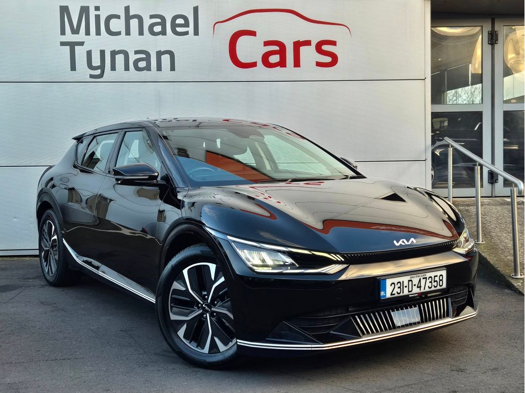 Image for 2023 Kia EV6 AIR 77kWh 230bhp - 19'' Alloys + Black Leather Heated Seats & Steering Wheel + Reverse Camera