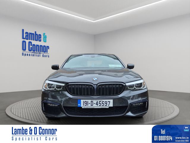 Image for 2019 BMW 5 Series 530e M SPORT AUTO * SOPHISTO GREY / BLACK DAKOTA LEATHER * ONLY 24K MILES * BMW SERVICE RECORD * 19" ALLOYS * PRIVACY GLASS * HEATED SPORTS SEATS * SAT NAV * 